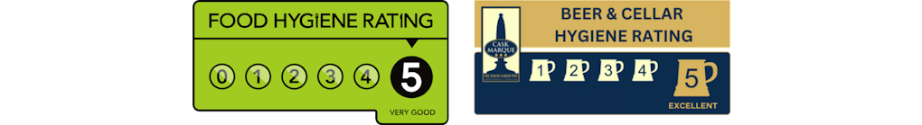 Food hygiene rating: Five Stars